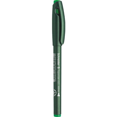 Topwriter 157 verde Trazo de escritura 0.8 mm Fineliner y rotuladores de fibra von Schneider