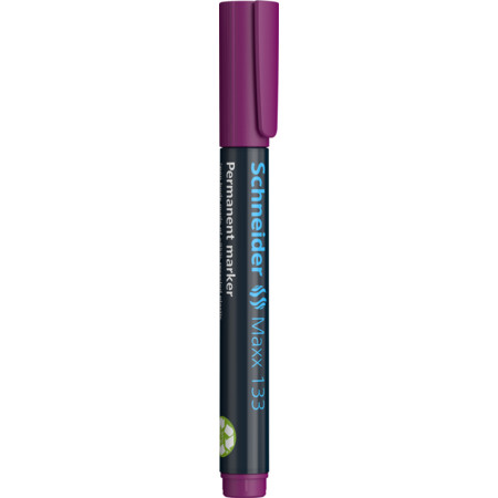Maxx 133 violet Épaisseurs de trait 1+4 mm Marqueurs permanents von Schneider