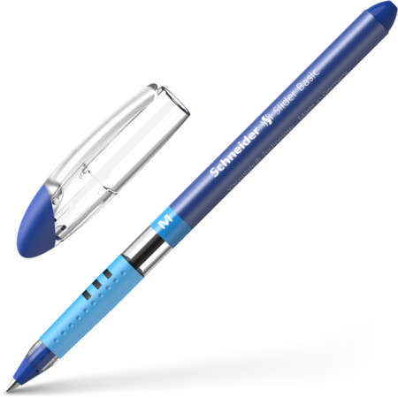 Slider Basic blue Line width M Ballpoint pens by Schneider
