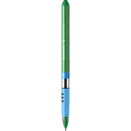 Slider Basic green Line width M Ballpoint pens by Schneider