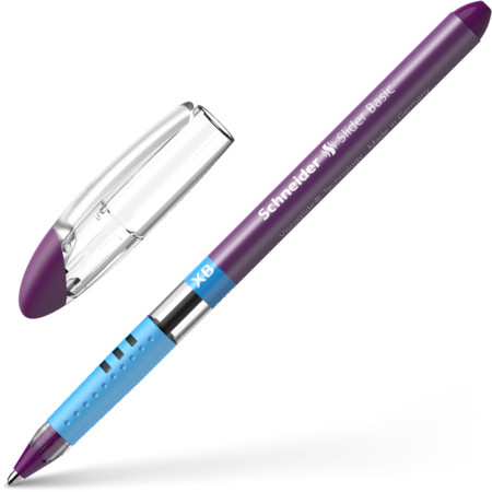 Slider Basic violet Line width XB Ballpoint pens by Schneider