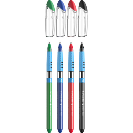 Slider Basic wallet Multipack Line width XB Ballpoint pens by Schneider