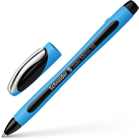 Slider Memo black Line width XB Ballpoint pens von Schneider