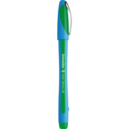Slider Memo green Line width XB Ballpoint pens von Schneider