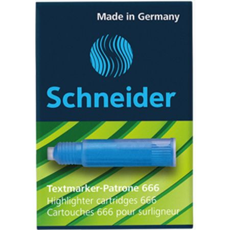 Cartouche Maxx Eco 666 bleue Encre pour recharger les marqueurs by Schneider