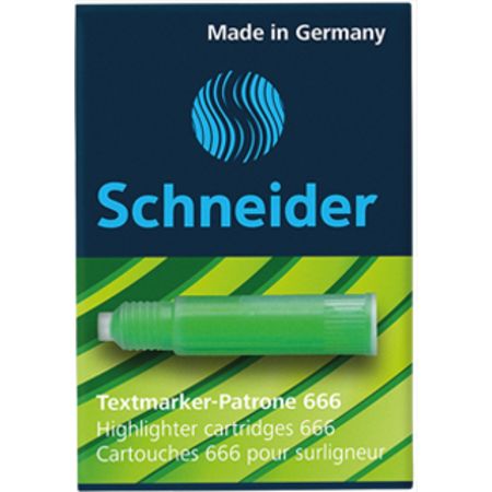 Patrone Maxx Eco 666 grün Patronen und Tintengläser von Schneider