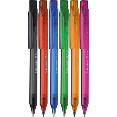 Fave box Multipack Line width M Ballpoint pens by Schneider