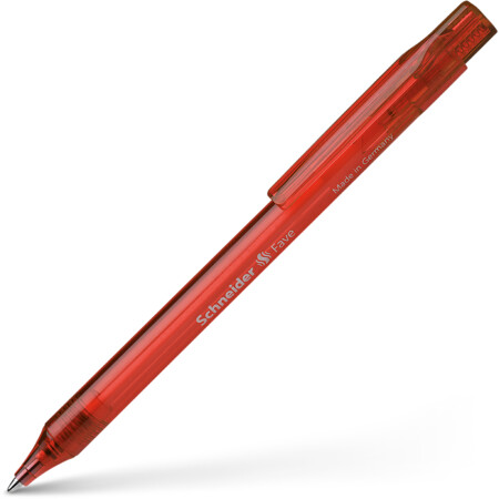 Fave red Line width M Ballpoint pens von Schneider