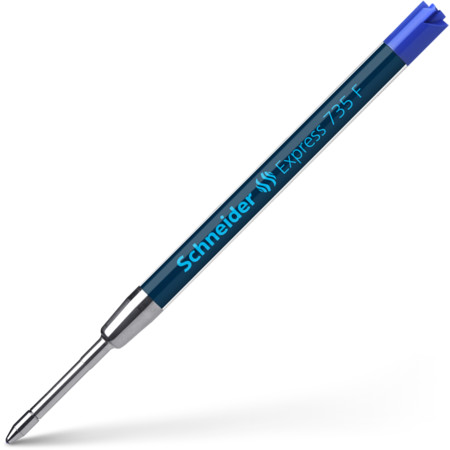 Schneider marka Express 735 Mavi Çizgi kalınlığı F Tükenmez Kalem Yedekleri