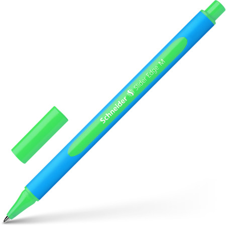 Slider Edge green Line width M Ballpoint pens by Schneider