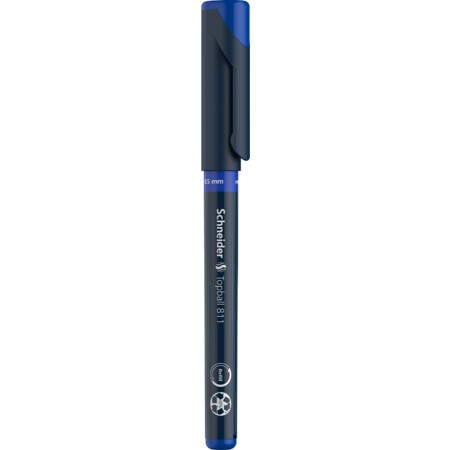 Topball 811 blau Strichstärke 0.5 mm Tintenroller von Schneider