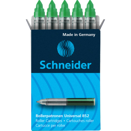 Universal 852 green Line width M Cartridges and ink bottles by Schneider