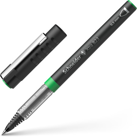 Xtra 823 verde Trazo de escritura 0.3 mm Roller by Schneider