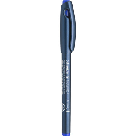 Topball 857 blau Strichstärke 0.6 mm Tintenroller von Schneider