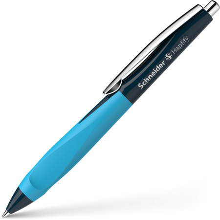 Haptify dark blue-cyan Line width M Ballpoint pens von Schneider