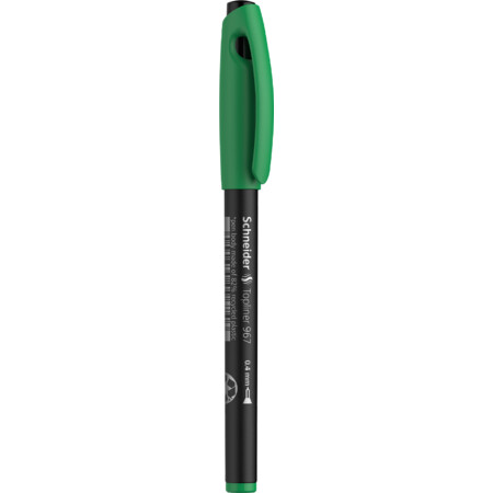 Topliner 967 vert Épaisseurs de trait 0.4 mm Fineliner et stylos fibre by Schneider