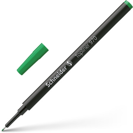 Topliner 970 vert Épaisseurs de trait 0.4 mm Fineliner et stylos fibre by Schneider
