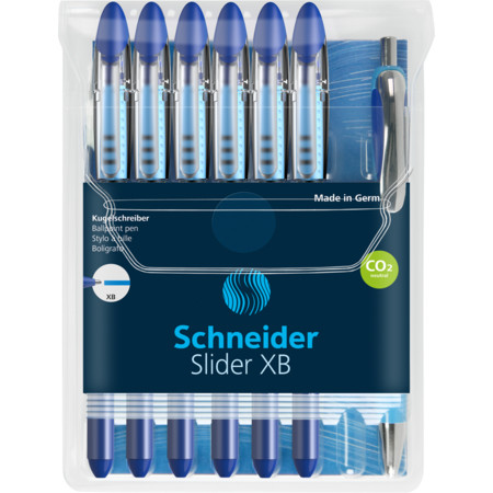 Slider Basic Line width XB Ballpoint pens by Schneider