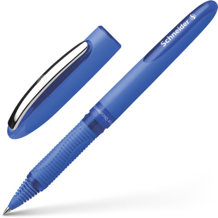 Schneider marka One Hybrid C 0.3 Mavi Çizgi kalınlığı 0.3 mm Roller Kalemler