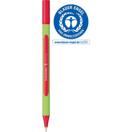 Line-Up romantic-red Line width 0.4 mm Fineliner & Brush pens by Schneider