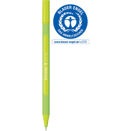 Line-Up apple-green Strichstärke 0.4 mm Fineliner & Brush pens von Schneider