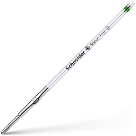 Slider 710 vert Épaisseurs de trait XB Recharges pour stylos à bille by Schneider
