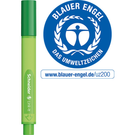 Link-It blackforest-green Strichstärke 0.4 mm Fineliner und Faserschreiber von Schneider