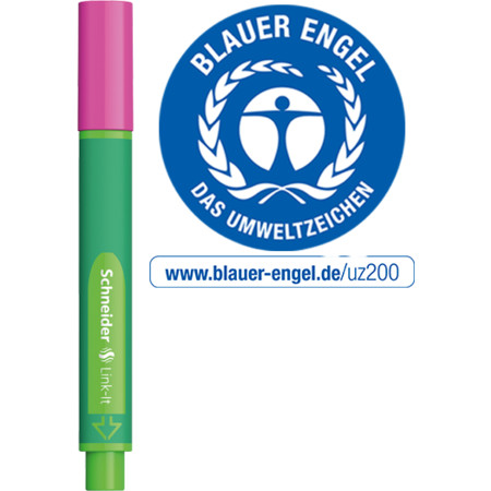 Link-It fashion-pink Strichstärke 1 mm Fineliner und Faserschreiber von Schneider
