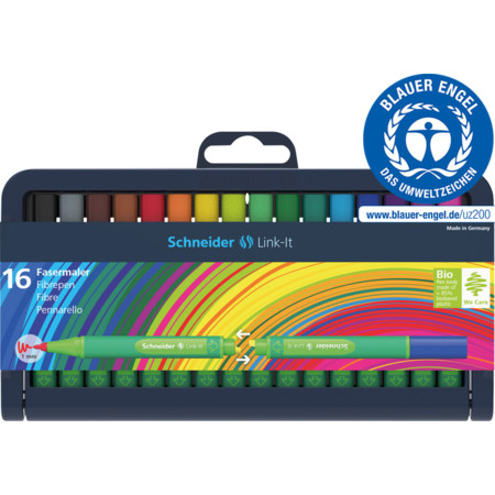 Link-It pencil case Multipack Line width 1 mm Fineliners and fibrepens by Schneider