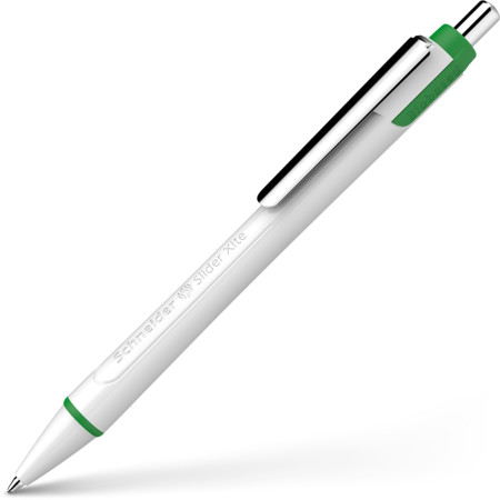 Slider Xite green Line width XB Ballpoint pens by Schneider
