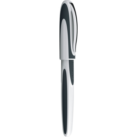 Schneider marka Ray beyaz-koyu gri Çizgi kalınlığı M+ Dolma Kalemler