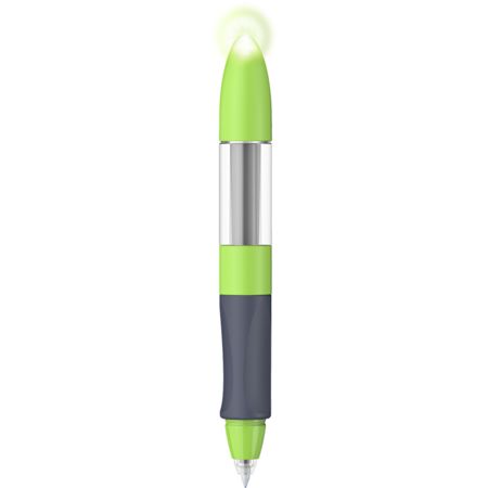 Base Senso grau-grün Strichstärke M Tintenroller mit Patronen von Schneider