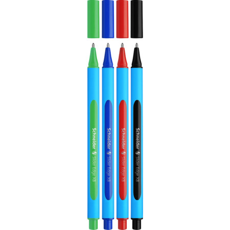 Slider Edge pencil case Multipack Line width XB Ballpoint pens by Schneider
