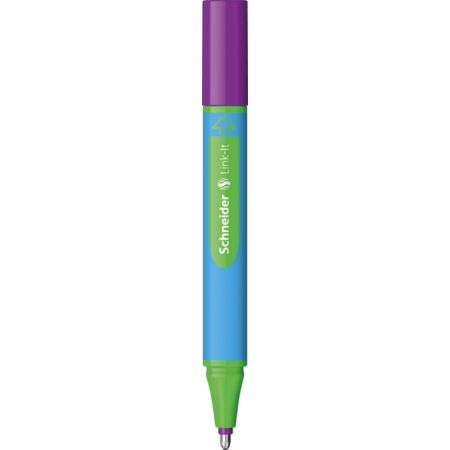 Link-It Slider violett Strichstärke XB Kugelschreiber von Schneider