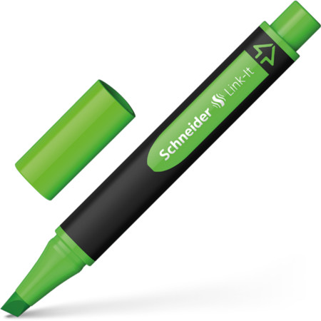 Link-It Highlighter verde Trazo de escritura 1+4 mm Resaltadores von Schneider