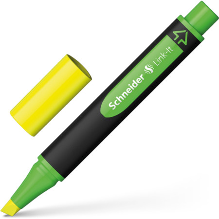 Link-It Highlighter amarillo Trazo de escritura 1+4 mm Resaltadores by Schneider
