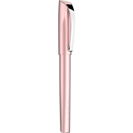 Ceod Shiny Powder Pink Line width M Rollerball with cartridges by Schneider