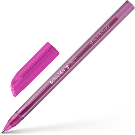 Vizz pink Line width F Ballpoint pens von Schneider