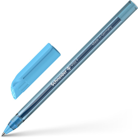 Schneider marka Vizz Açık Mavi Çizgi kalınlığı F Tükenmez Kalemler