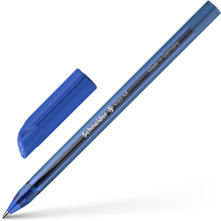Schneider marka Vizz Mavi Çizgi kalınlığı M Tükenmez Kalemler