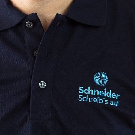 Schneider Polo-Shirt tiefblau Größe L Schneider Merchandise von Trigema