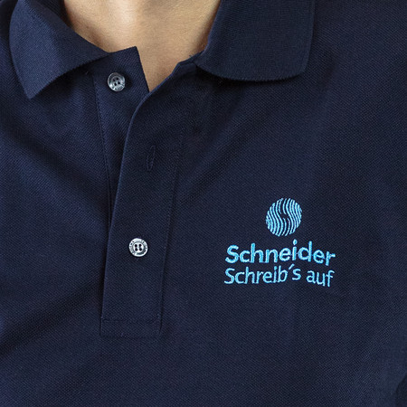 Schneider Polo-Shirt tiefblau Größe XL Schneider Merchandise von Trigema