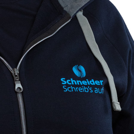 Schneider Kapuzenjacke tiefblau Größe S Schneider Merchandise von Trigema