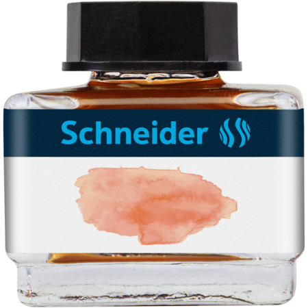 Schneider marka Dolum Şişesi Pastel 15ml Apricot Kartuşlar ve Mürekkep Şişeleri