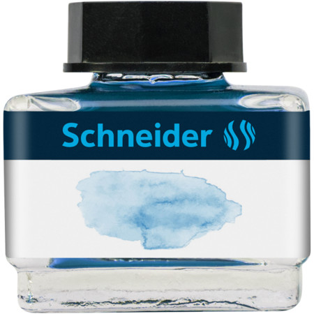 Tintenglas Pastell 15 ml Ice Blue von Schneider