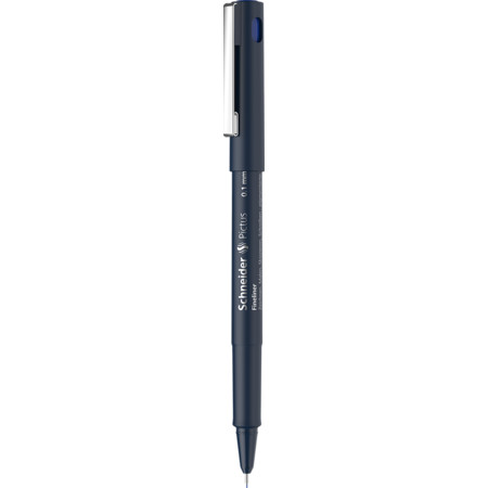 Pictus blue Line width 0.1 mm Fineliner and Brush pens by Schneider
