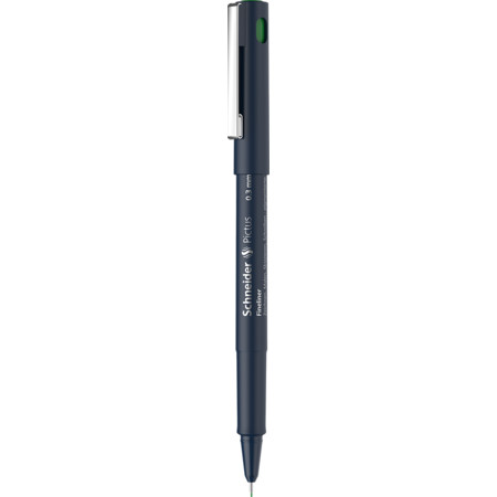Pictus zielony Grubość kreski 0.3 mm Fineliner i Brush pens by Schneider