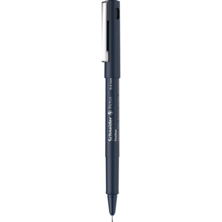 Pictus negro Trazo de escritura 0.4 mm Fineliner y Brush pens by Schneider