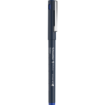 Pictus blue Line width 0.5 mm Fineliner and Brush pens by Schneider