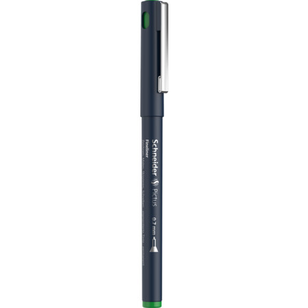 Pictus verde Trazo de escritura 0.7 mm Fineliner y Brush pens by Schneider
